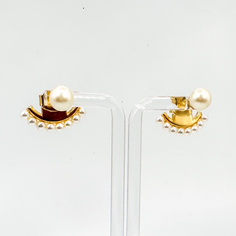 JCREW Jewelry - Pearl Stud Earrings- Lightly Worn